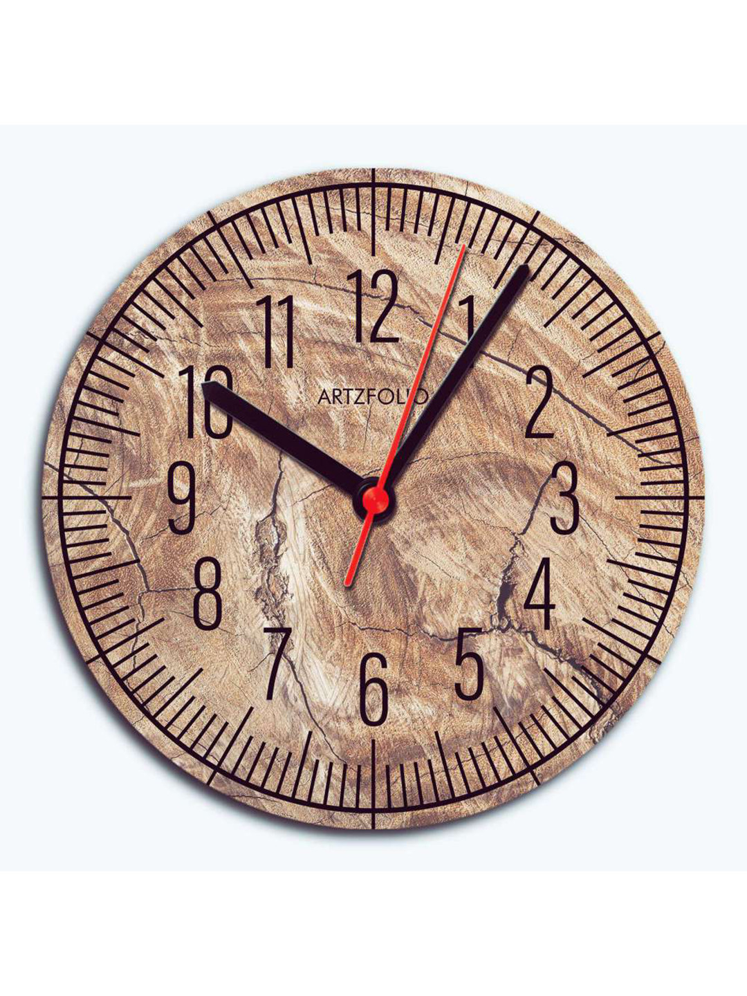 

ArtzFolio Multicoloured Printed Contemporary Wall Clock, Multi