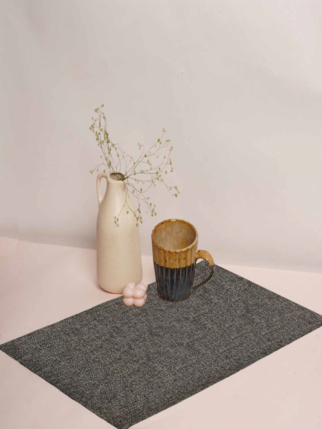 

Lushomes Coffee Brown 4 Pieces Jute Table Placemats