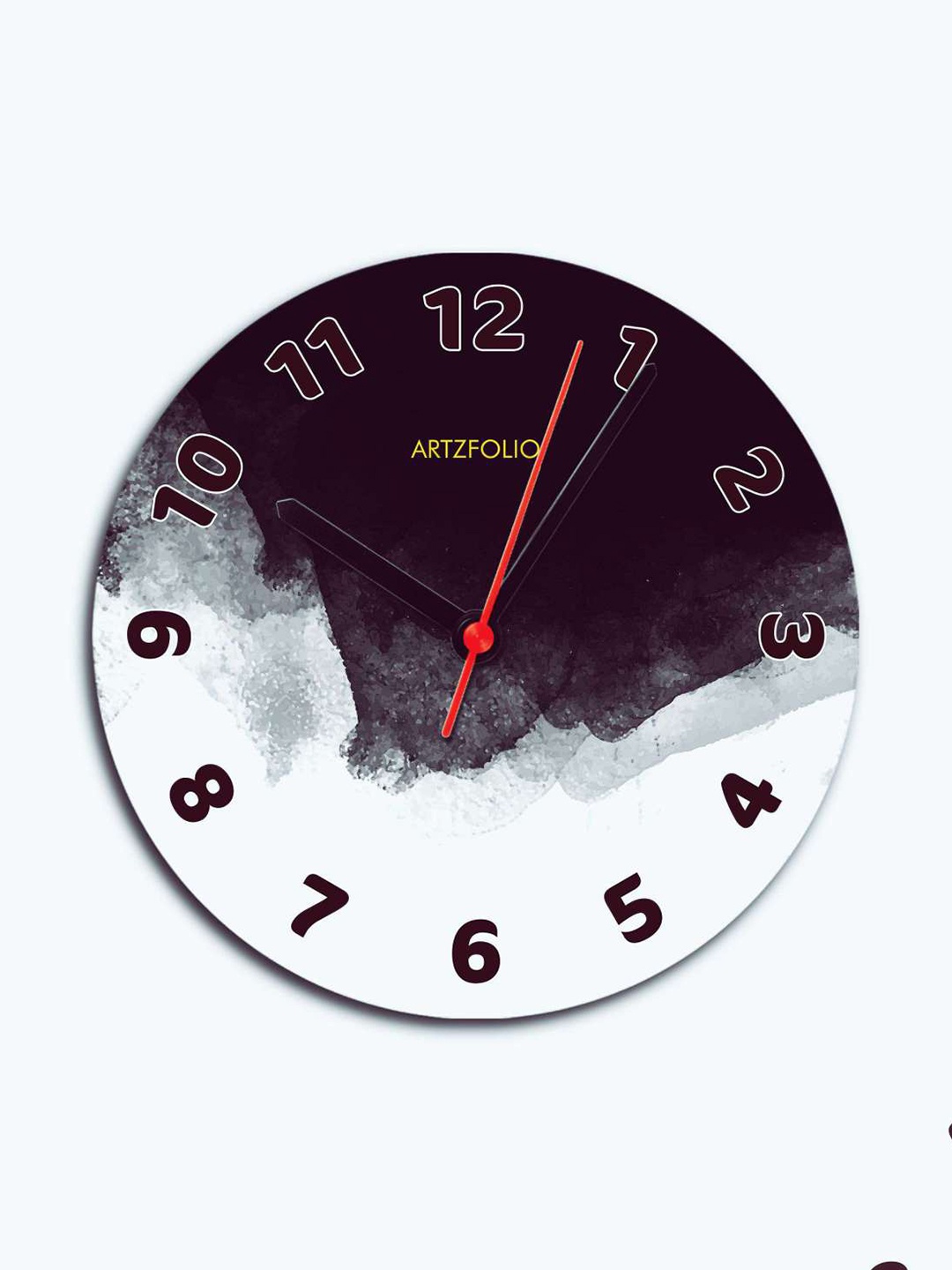 

ArtzFolio Multicoloured Printed Contemporary Wall Clock, Multi
