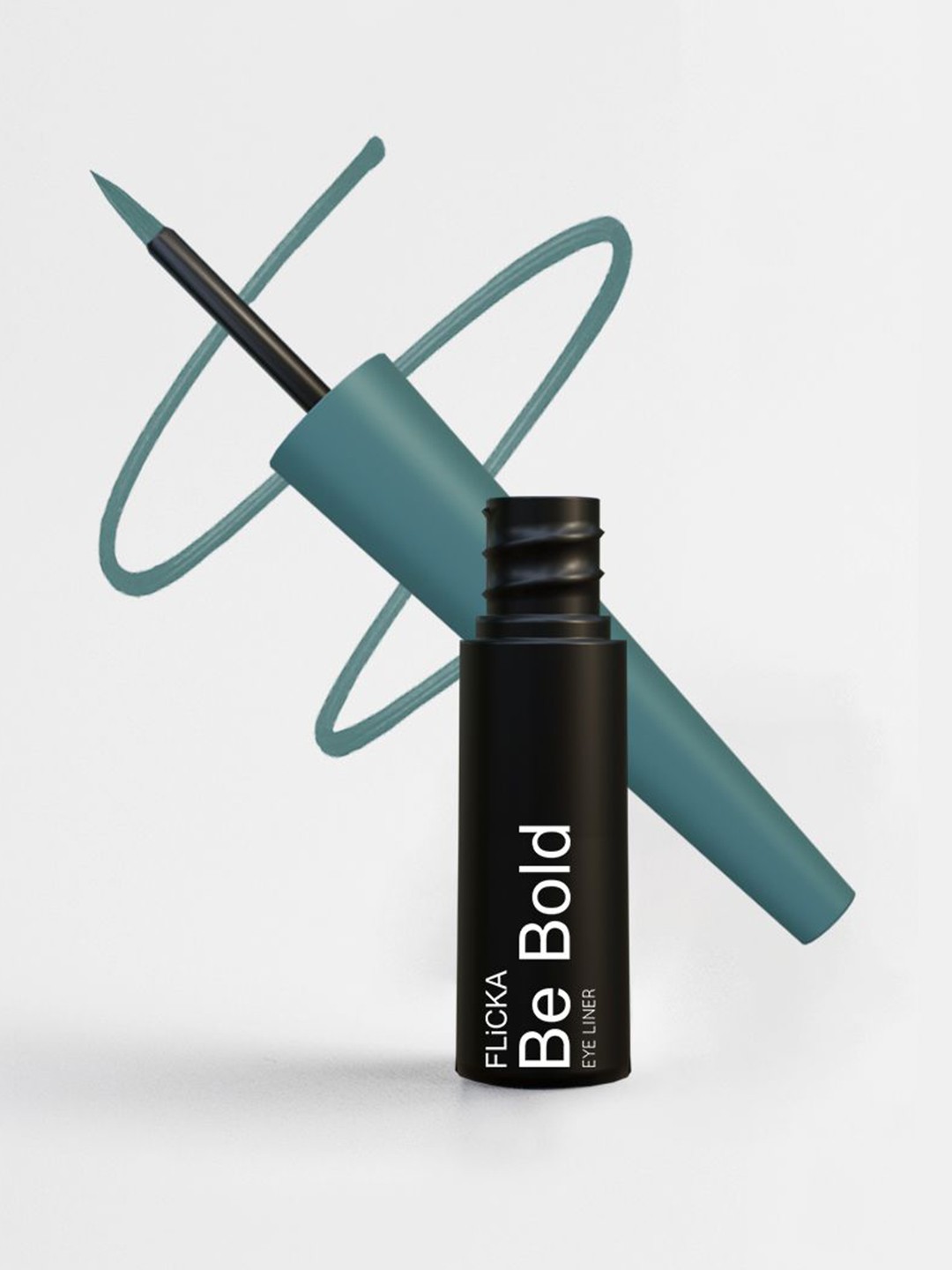 

FLiCKA Be Bold Long Lasting Eyeliner - 3.5 ml - Turquoise 04, Green