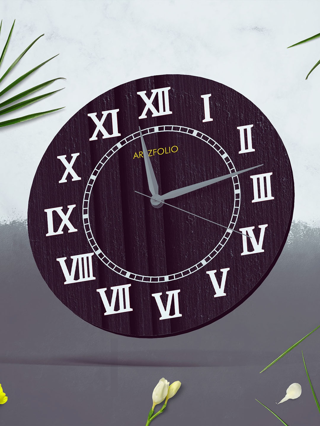 

ArtzFolio Multicoloured Printed Contemporary Wall Clock, Multi