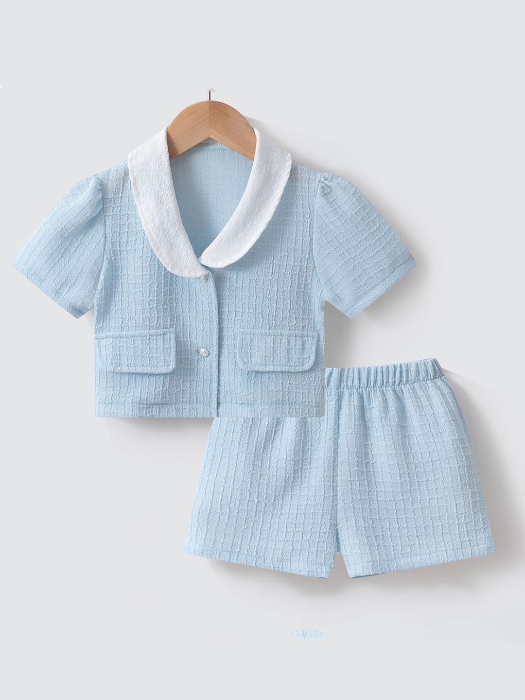 

Mark & Mia Girls Top with Shorts, Blue