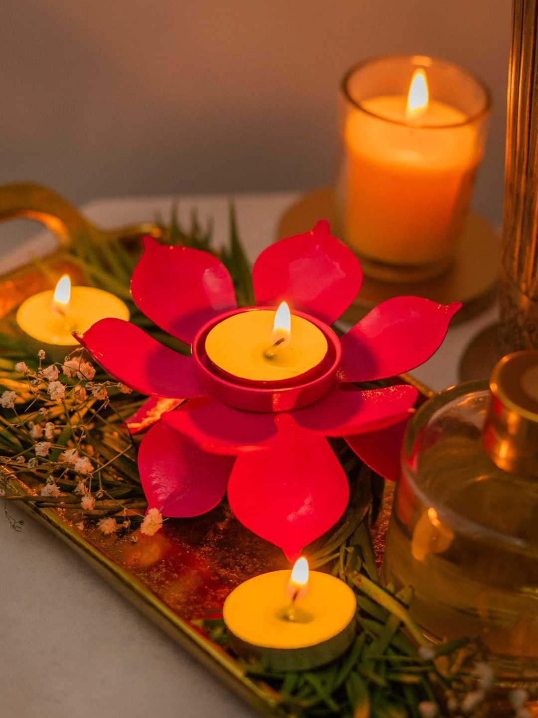 

10club White 10 pieces Tea Light Candle