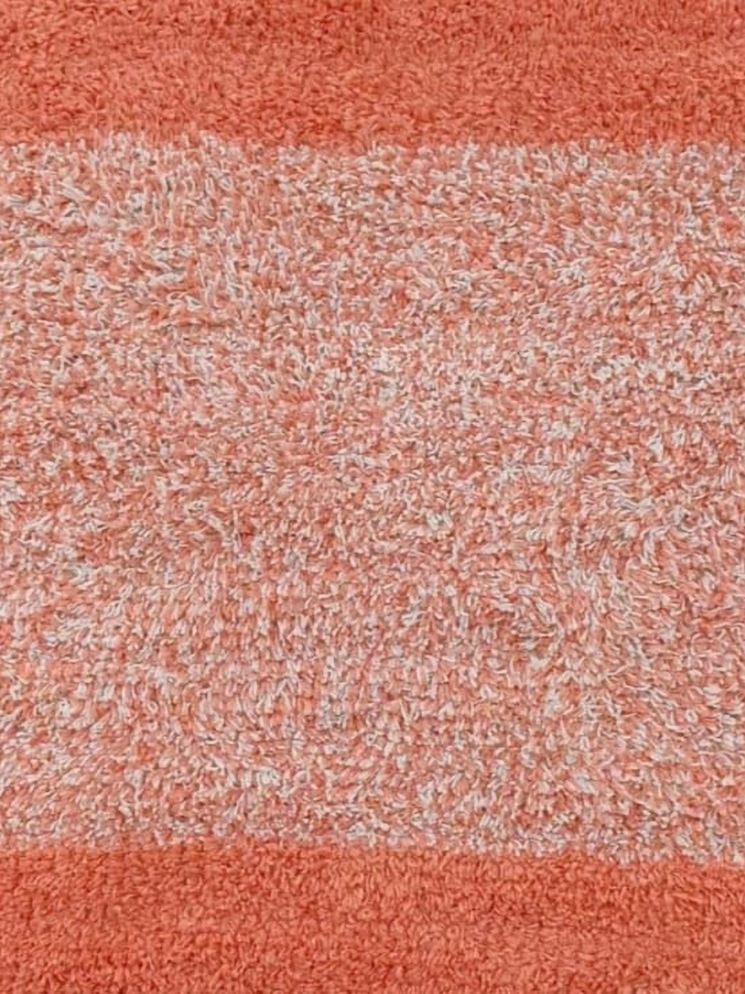 

GOKAL EXPORTS Orange-Color & Beige Anti-Slip Rectangular Doormats