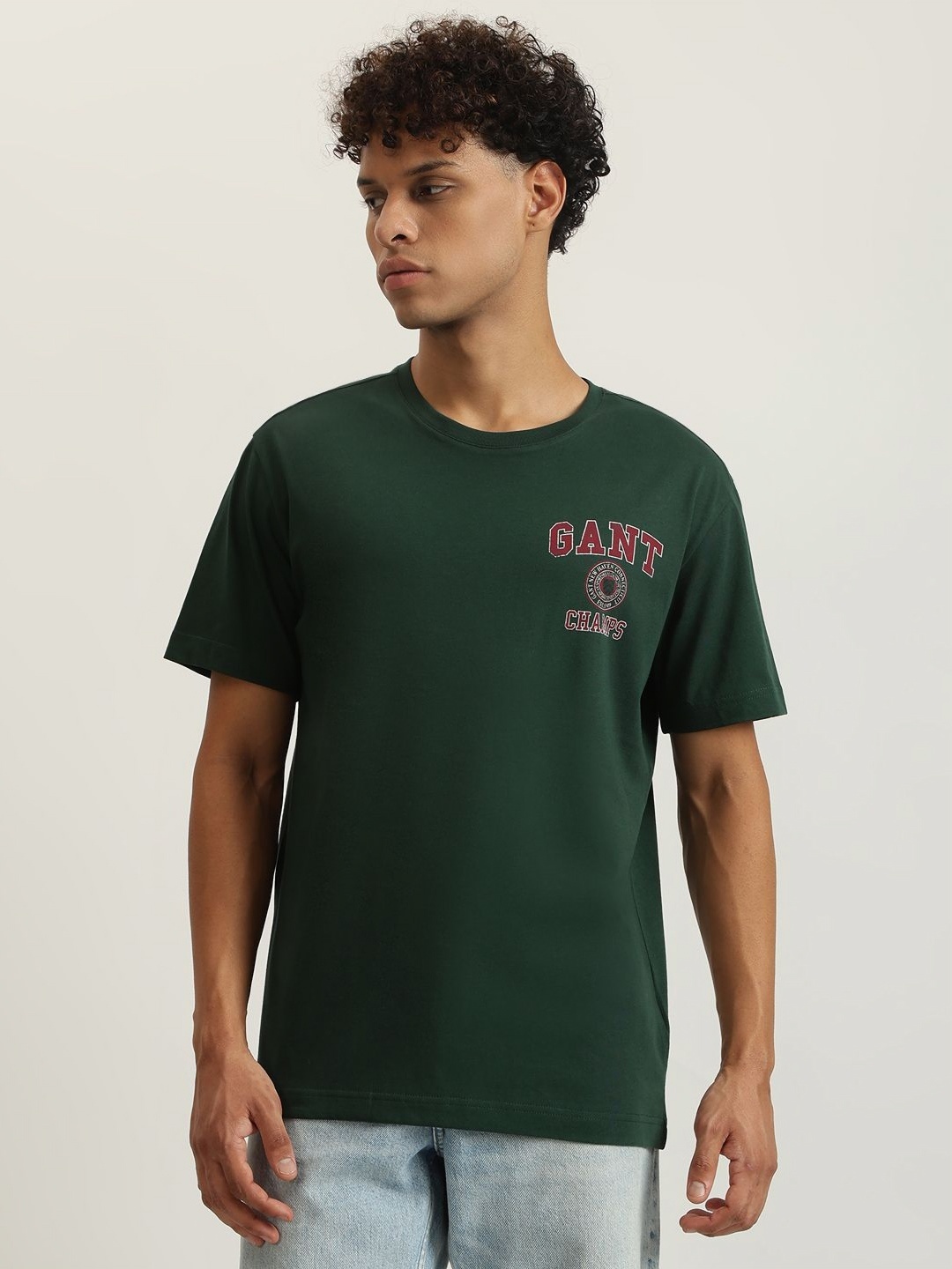 

GANT Men Pockets T-shirt, Green