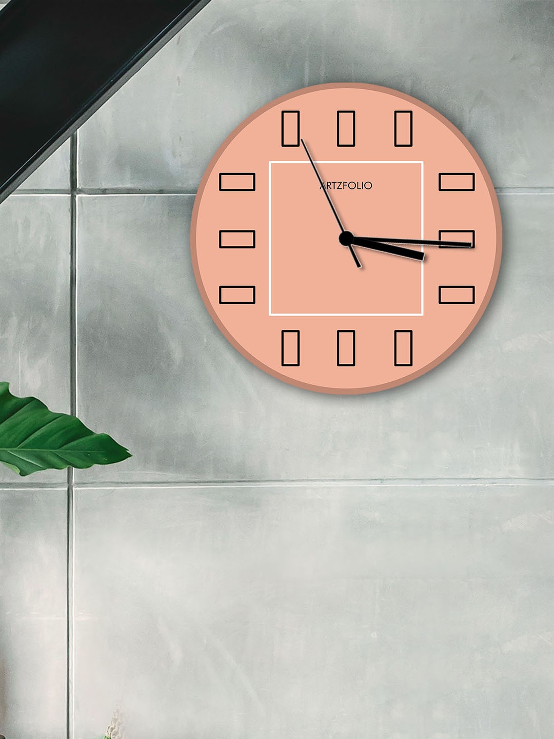 

ArtzFolio Multicoloured Printed Contemporary Wall Clock, Multi