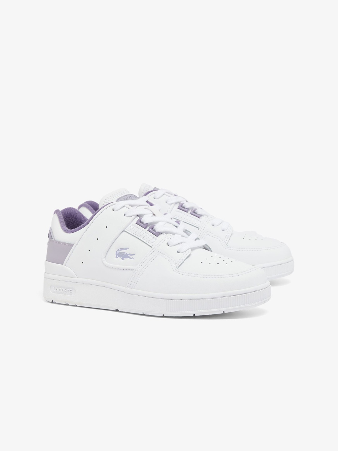 

Lacoste Women Lace-Ups Round Toe Sneakers, White
