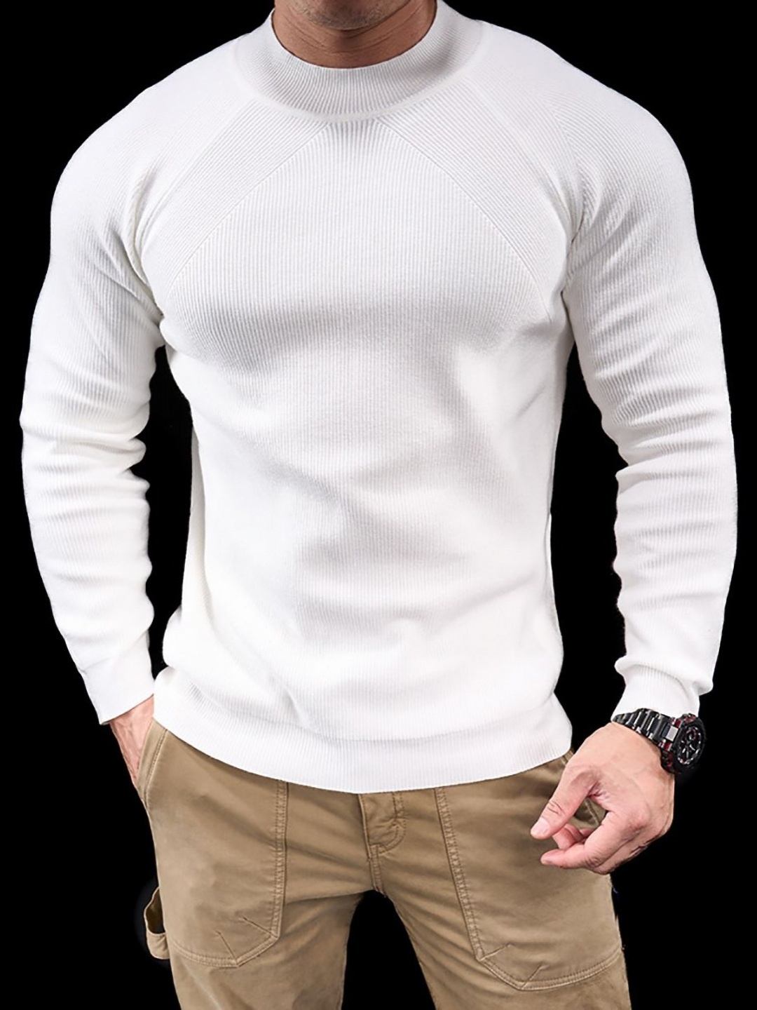 

StyleCast x Revolte Men T-shirt, White