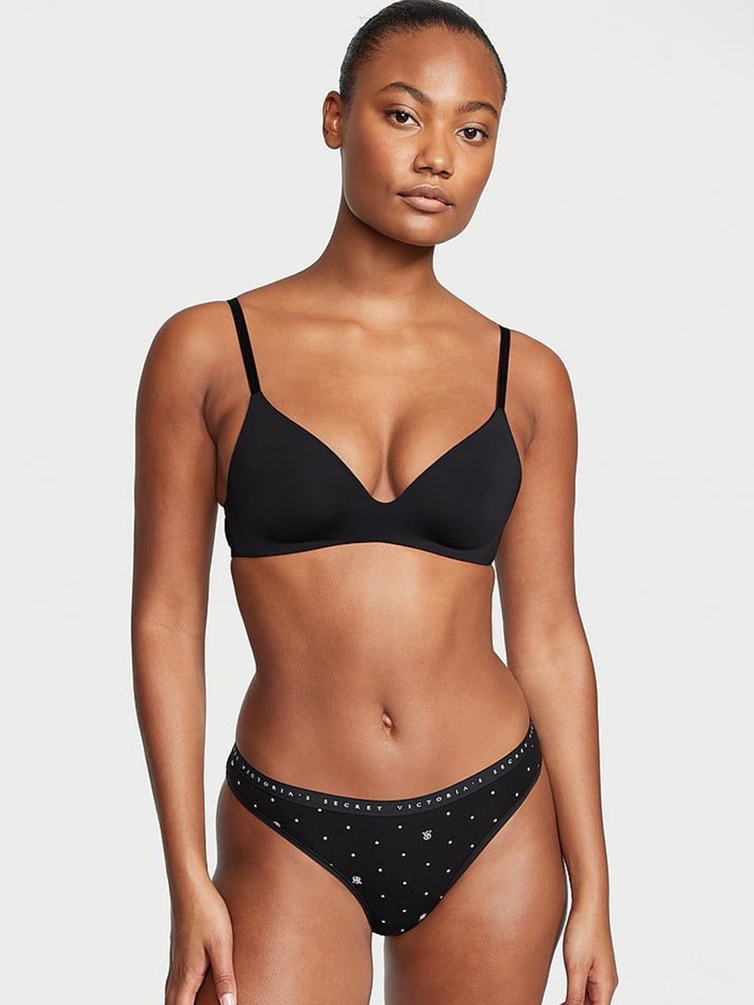 

Victoria's Secret Printed Bikini Briefs 112148975XCQ, Black