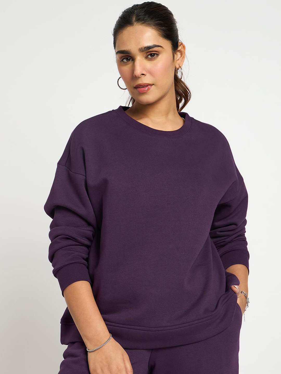 

FEMMELLA Women Sweatshirt, Purple