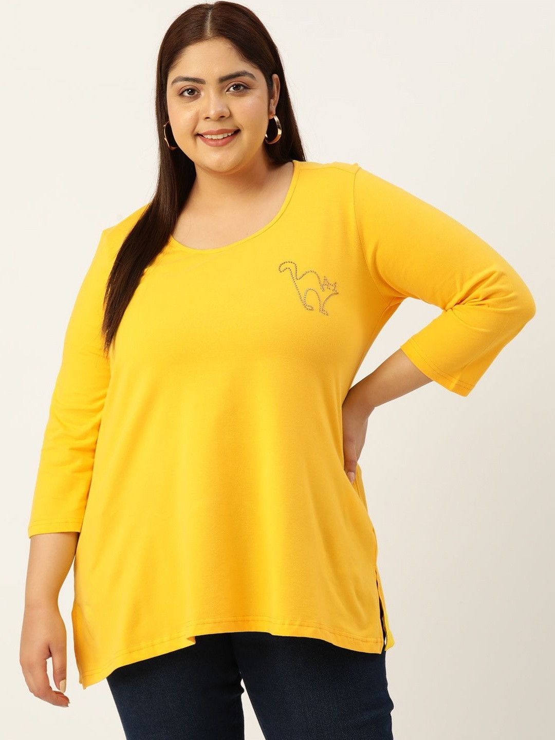 

theRebelinme Women T-shirt, Yellow