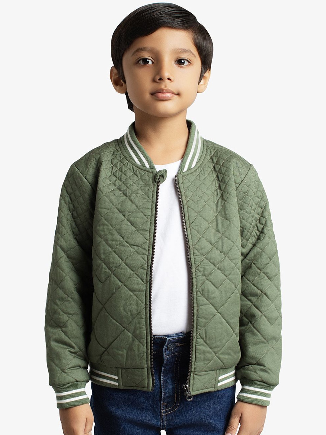 

Ed-a-Mamma Boys Outdoor Puffer Jacket, Olive