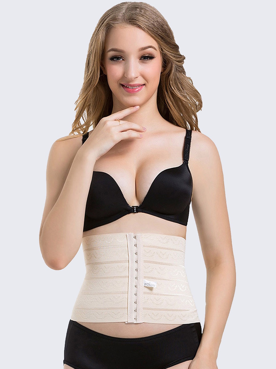 

QIDREZY Women Tummy Belt Shapewear, Beige