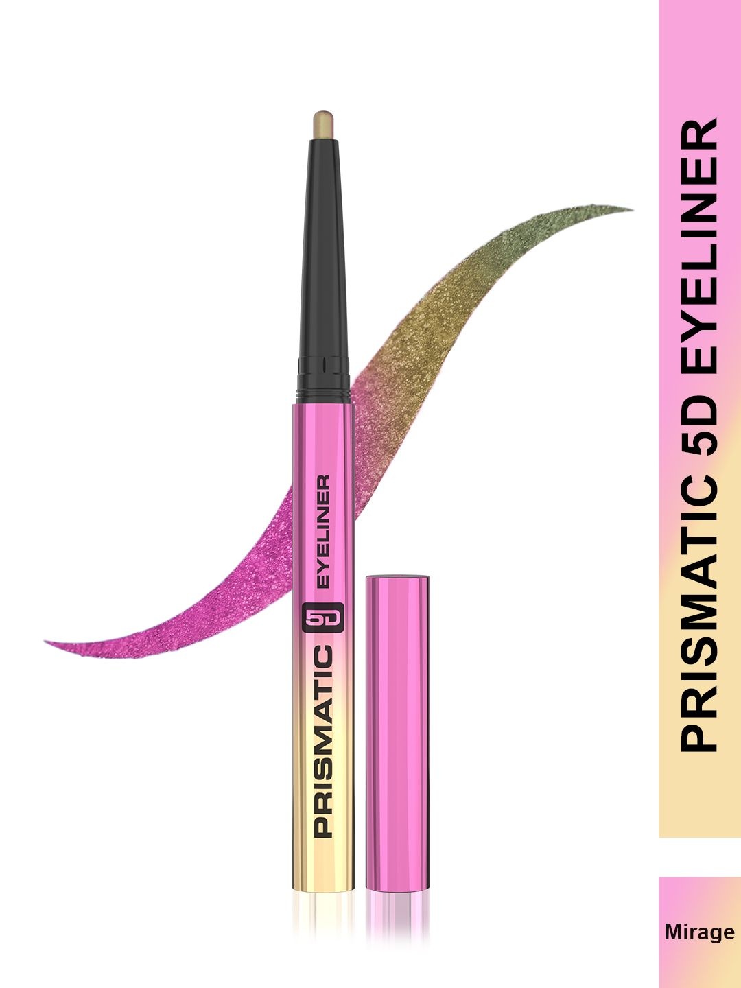 

GLAM21 Prismatic Waterproof Long Lasting 5D Eyeliner - Mirage, Pink