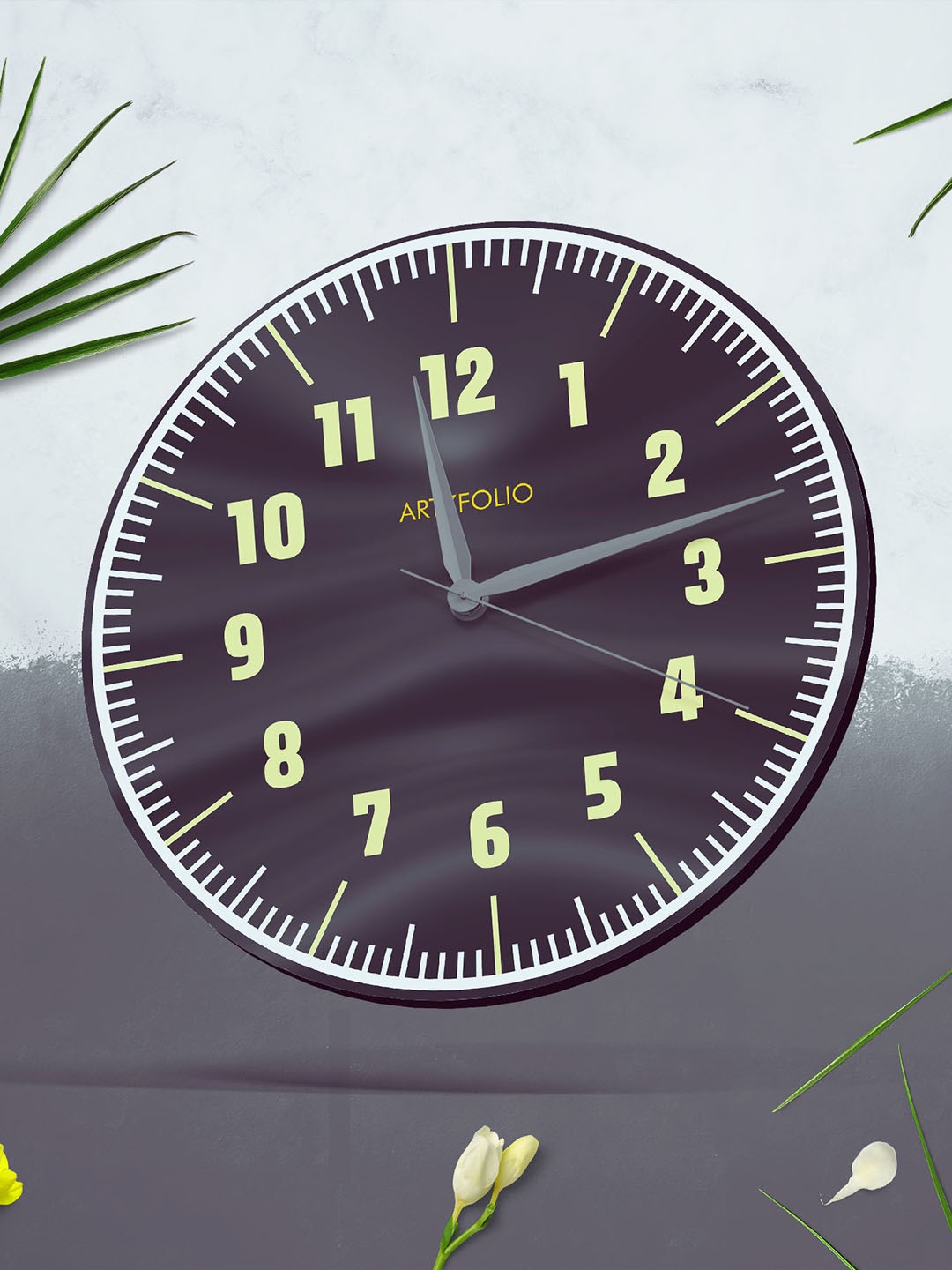 

ArtzFolio Multicoloured Printed Contemporary Wall Clock, Multi