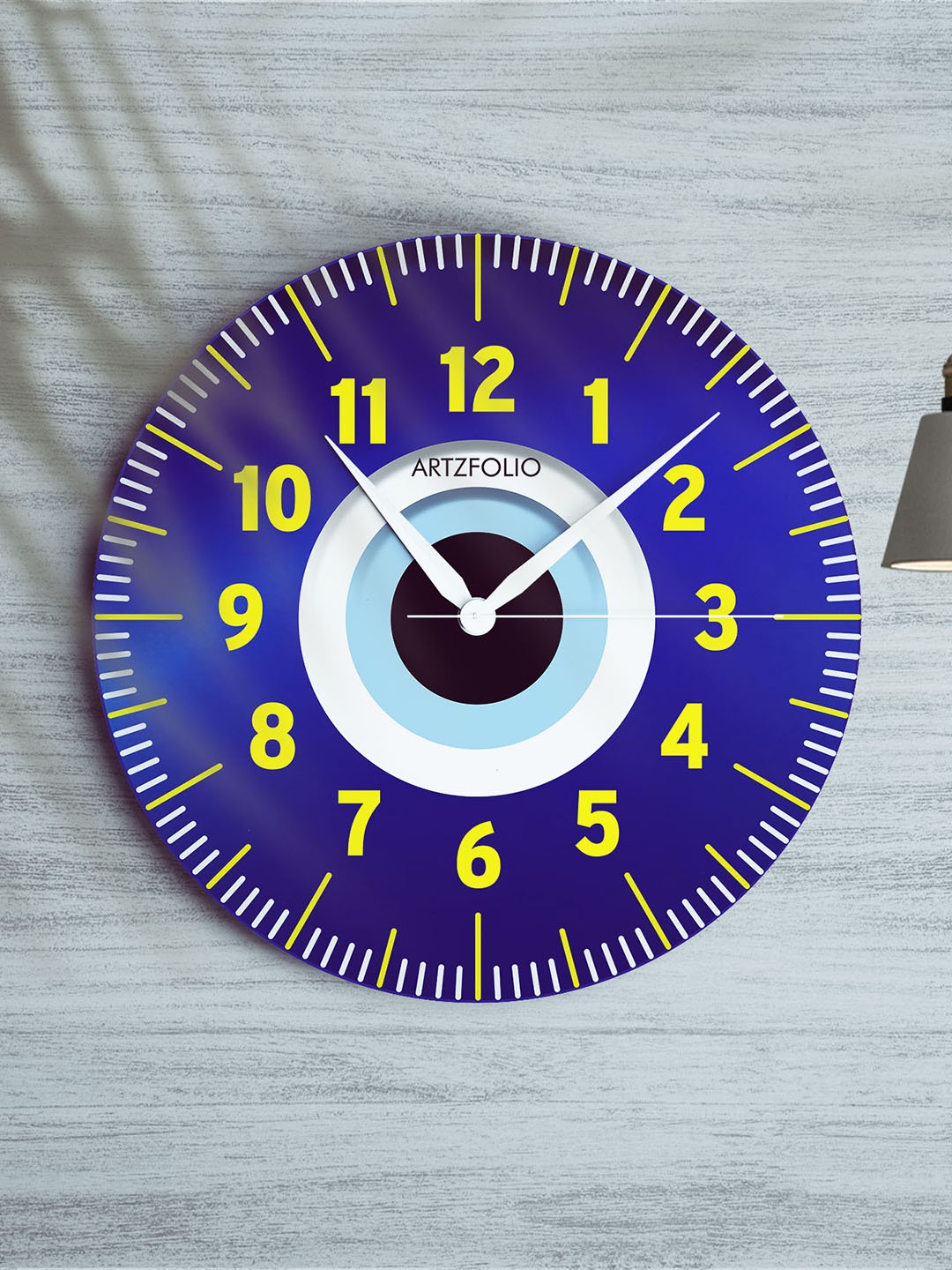 

ArtzFolio Multicoloured Printed Contemporary Wall Clock, Multi