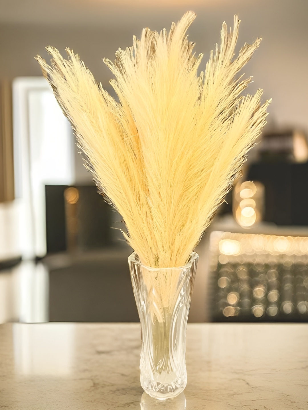 

Akaar Beige 4 Pieces Grass Artificial Plant