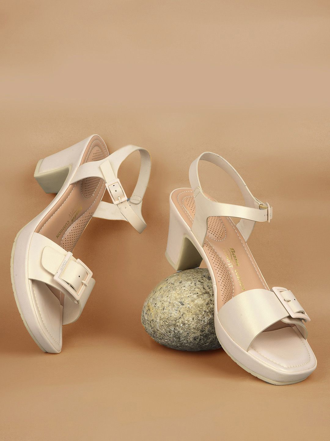 

Bata comfit Party Block Sandals, Silver