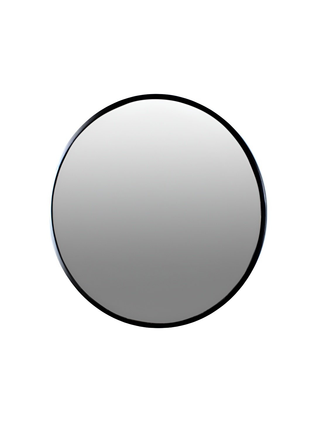 

Hind Decor Black Round Wall Mirror