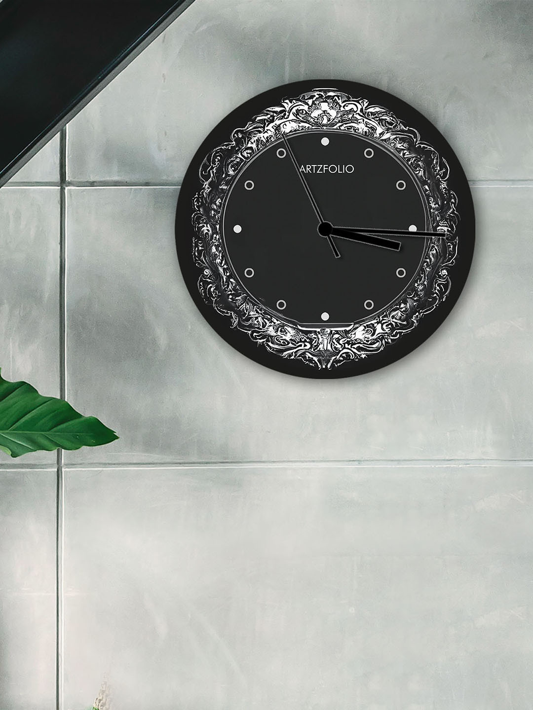 

ArtzFolio Multicoloured Printed Contemporary Wall Clock, Multi