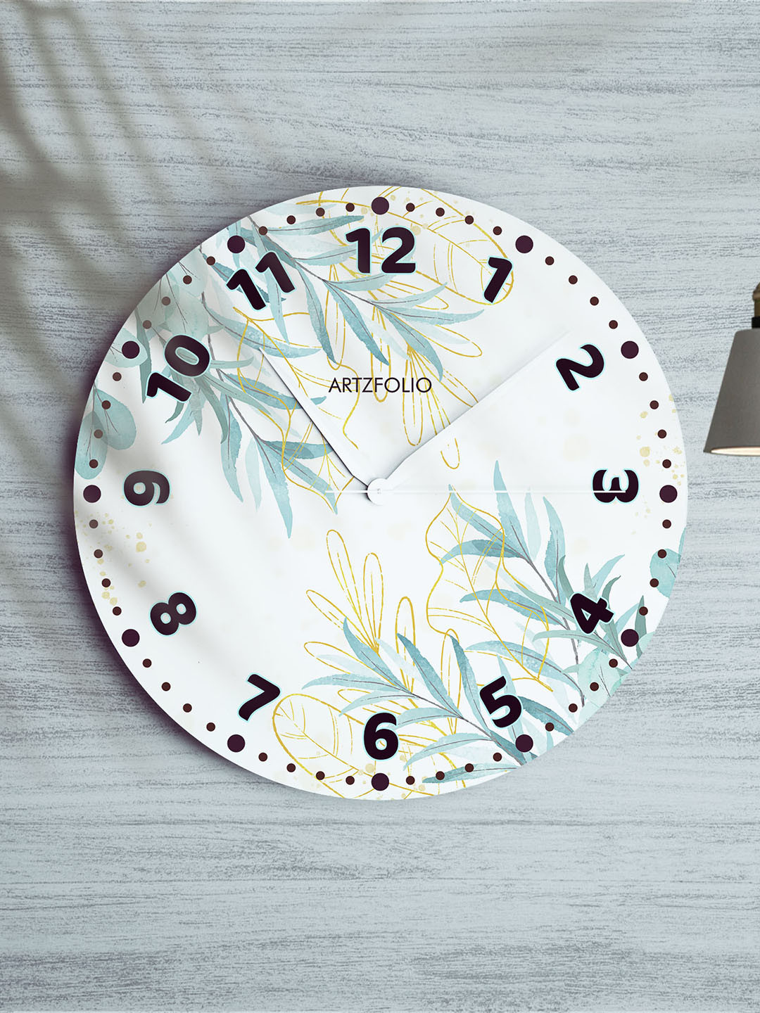 

ArtzFolio Multicoloured Printed Contemporary Wall Clock, Multi