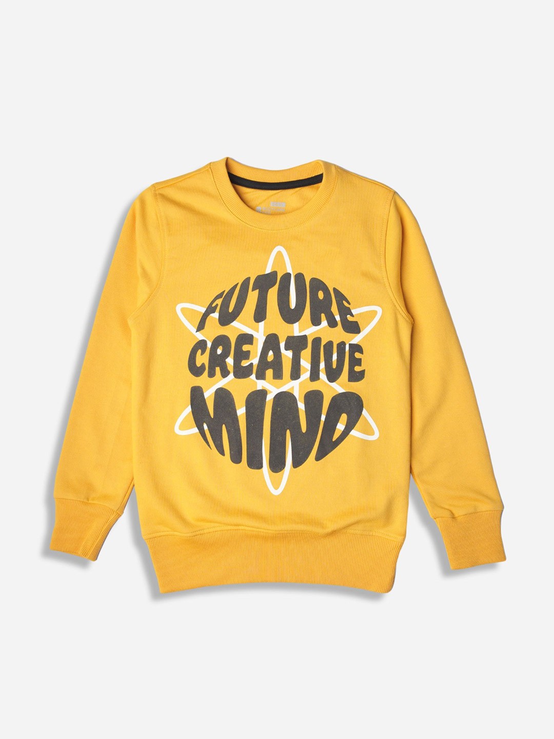 

Bodycare Boys Printed Sweatshirt, Mustard