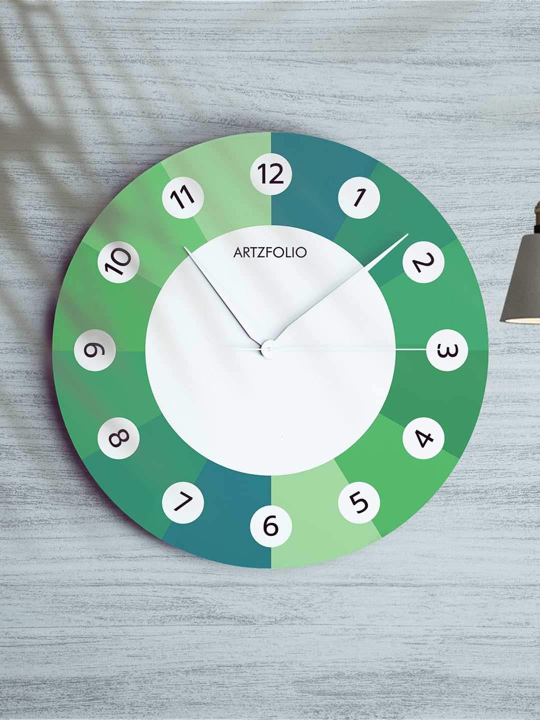 

ArtzFolio Multicoloured Printed Contemporary Wall Clock, Multi