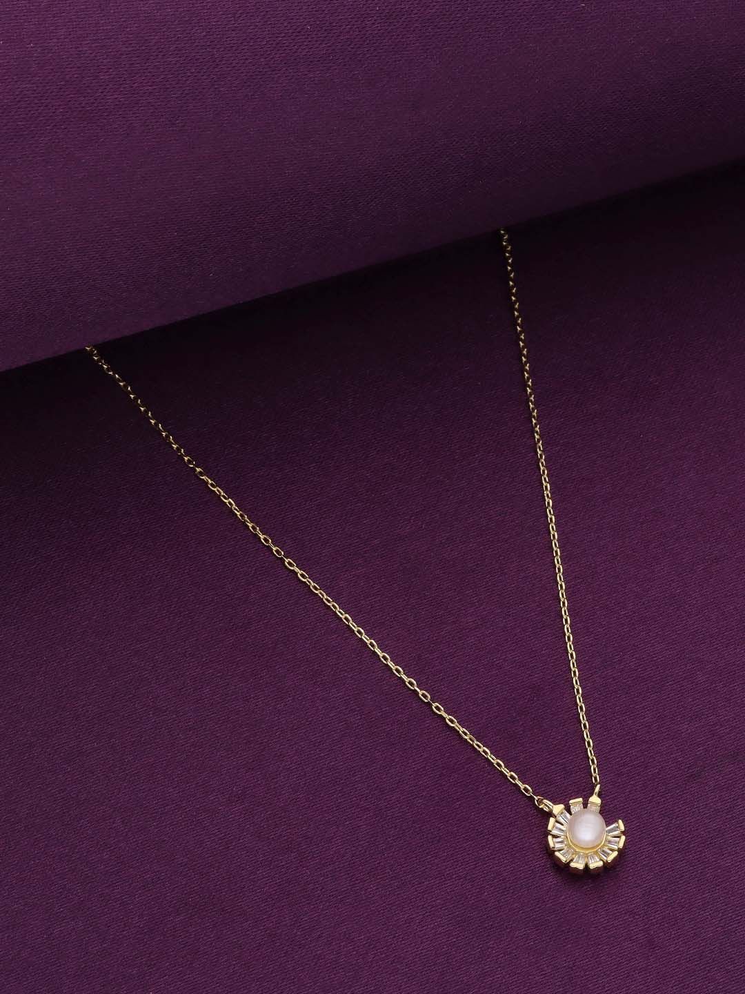 

KAI JEWEL Sterling Silver Gold-Plated Necklace