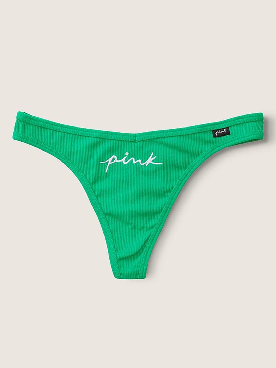 

Victoria's Secret PINK Cotton Thong Brief 1115303748JO, Green