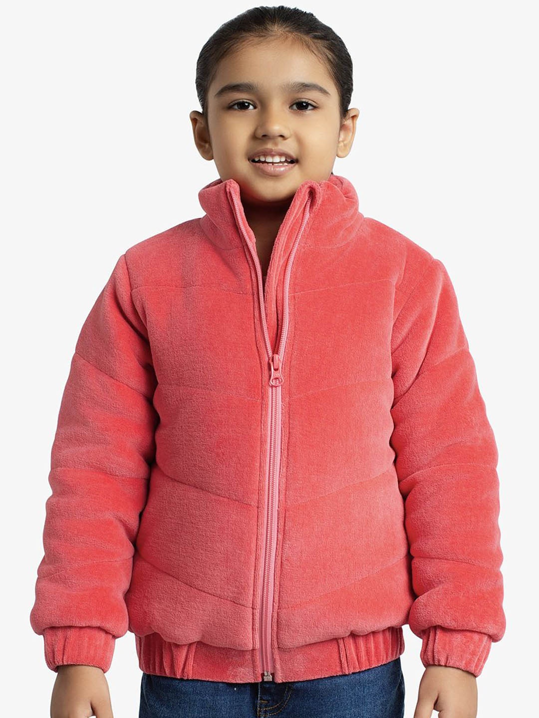 

Ed-a-Mamma Girls Outdoor Puffer Jacket, Coral