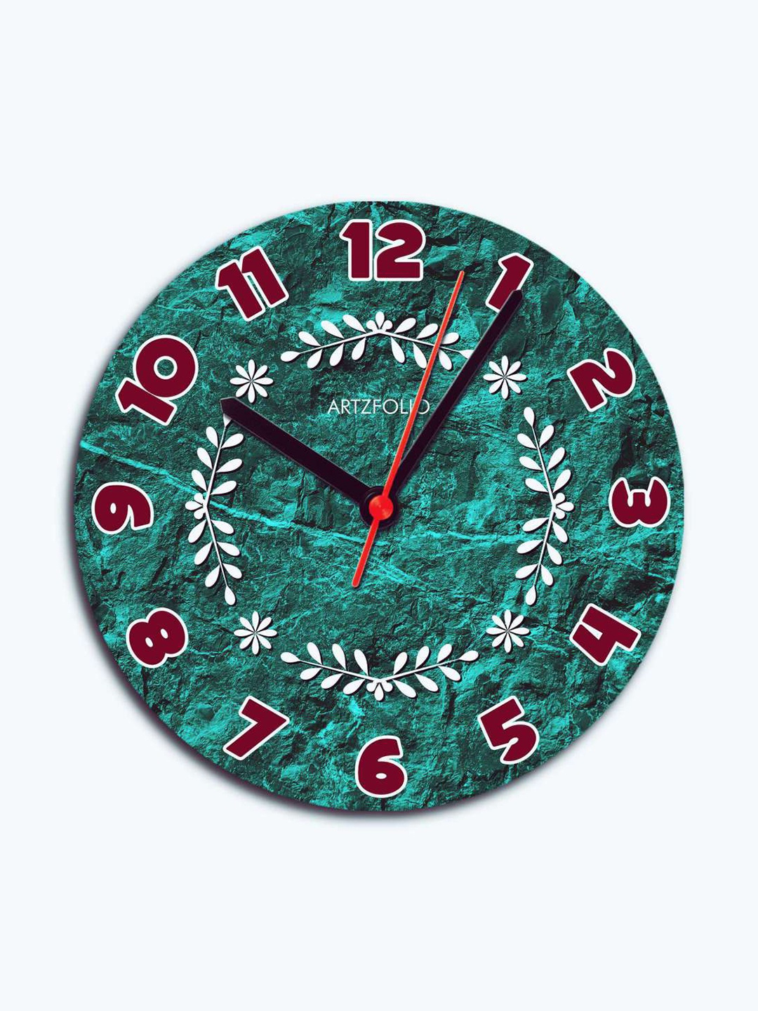 

ArtzFolio Multicoloured Printed Contemporary Wall Clock, Multi