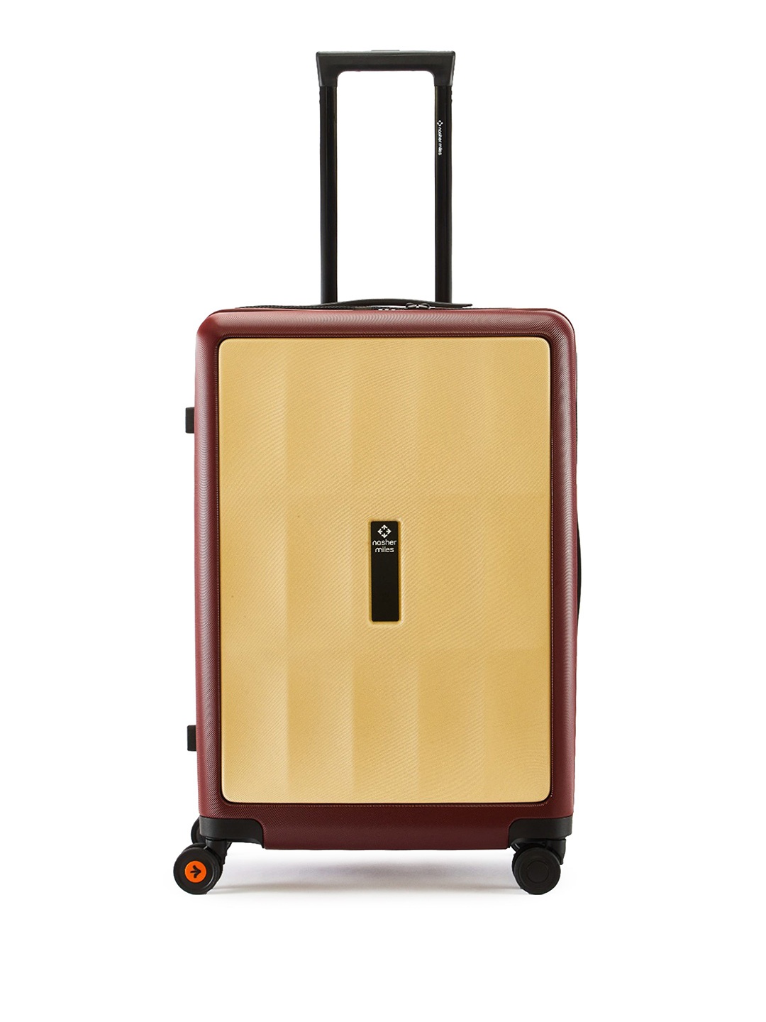 

Nasher Miles Zanzibar Color-Block Hard Sided Medium Trolley Suitcase, Yellow