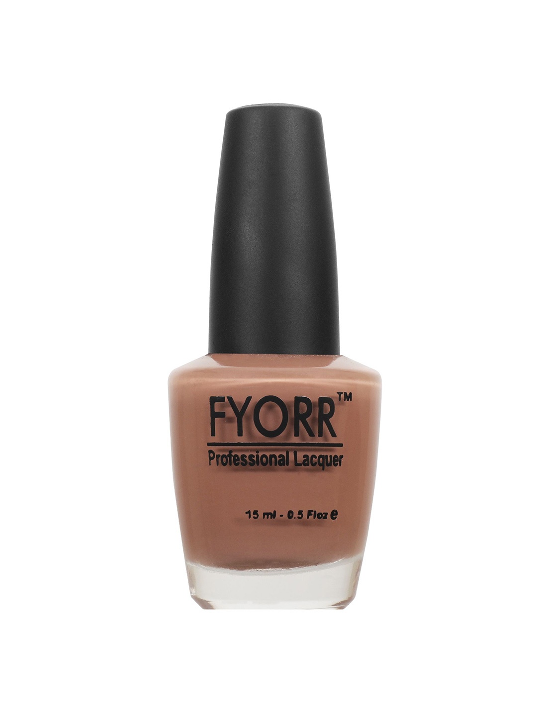 

FYORR Professional Lacquer Long Lasting Nail Polish - 15ml - Brown Town- 25