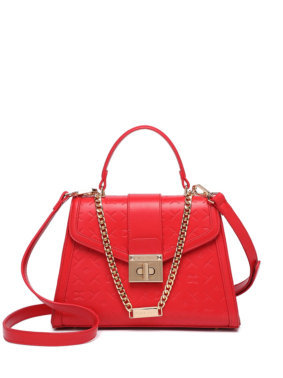 

Diana Korr Structured Shoulder Bag, Red