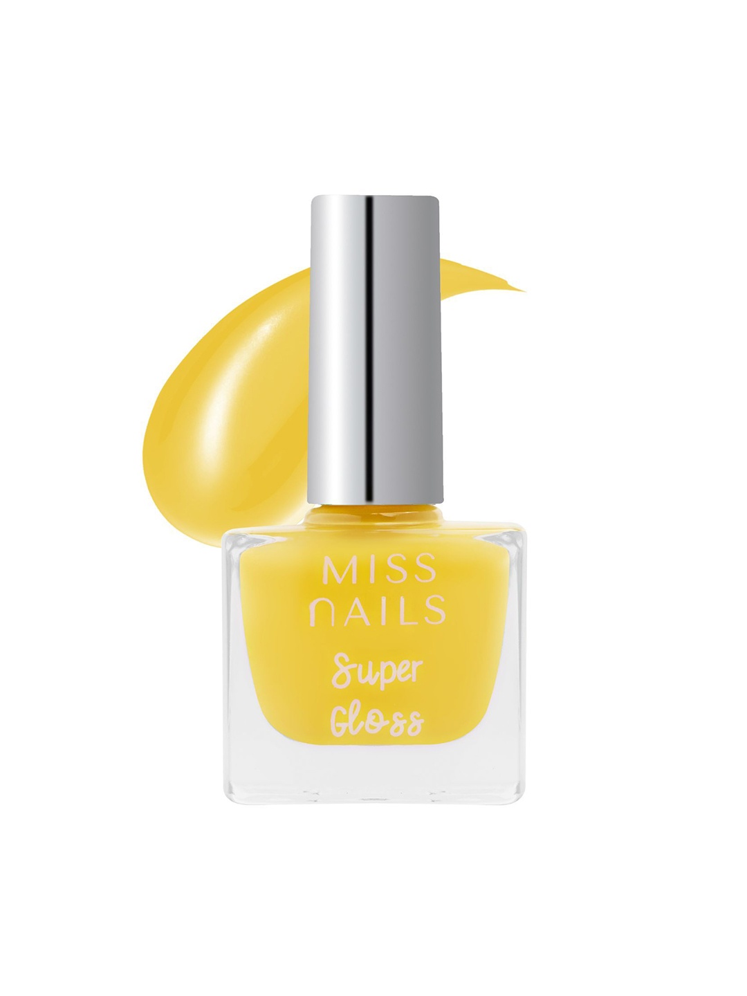 

MISS NAILS Super Gloss Nail Polish- 10 ml- SG50, Yellow