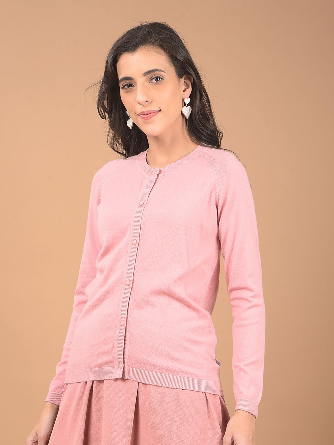 

Crimsoune Club Women Cardigan, Pink