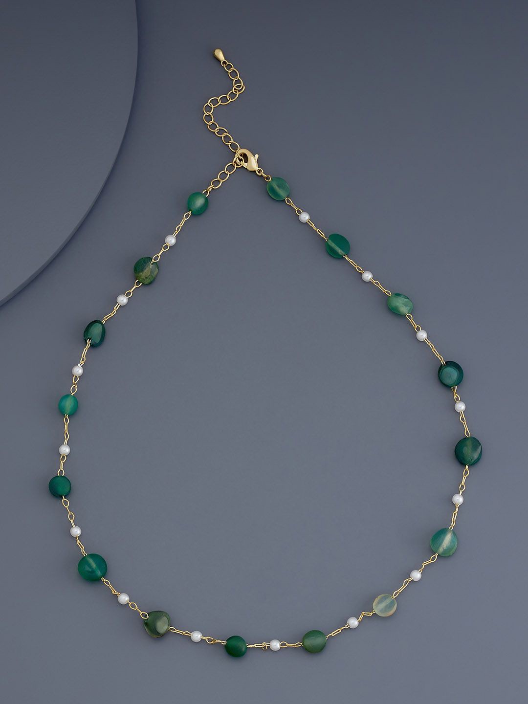 

Kushal's Fashion Jewellery Copper Gold-Plated Necklace