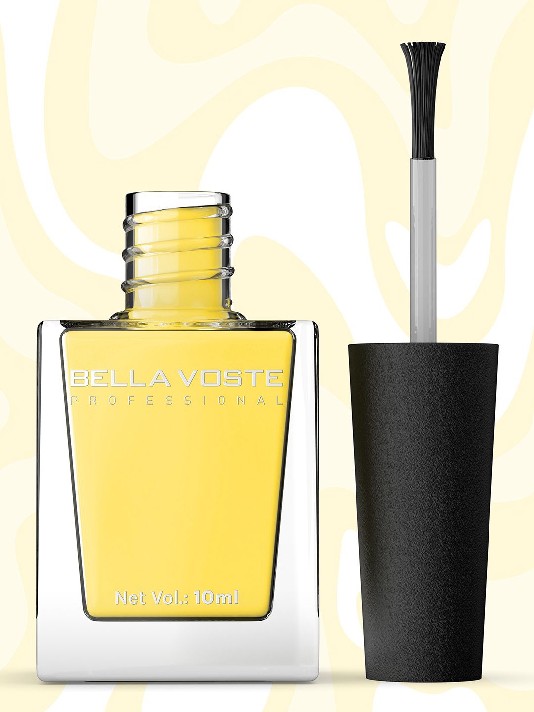 

Bella Voste Gel Shine Long-Wearing Nail Polish 10ml - R08, Yellow