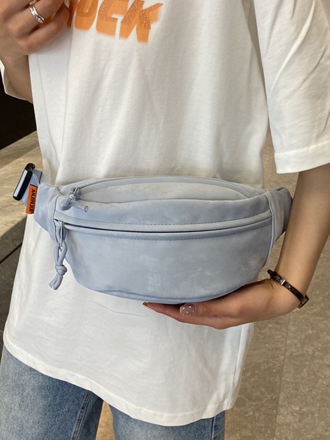 

StyleCast Checked Fanny Pack, Na