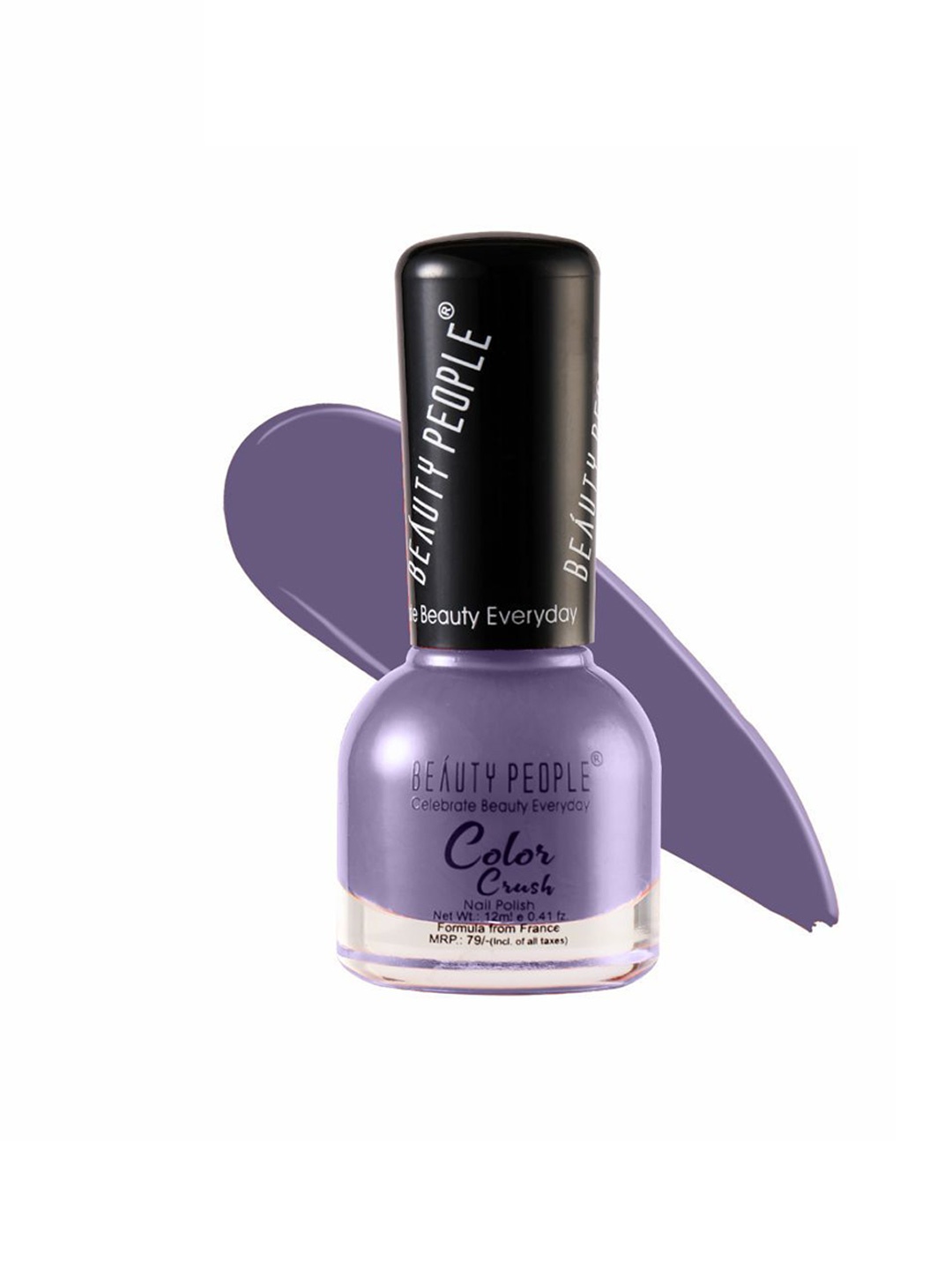 

Beauty People Color Crush Long Lasting Nail Polish 12ml - Pastel Purple BP59
