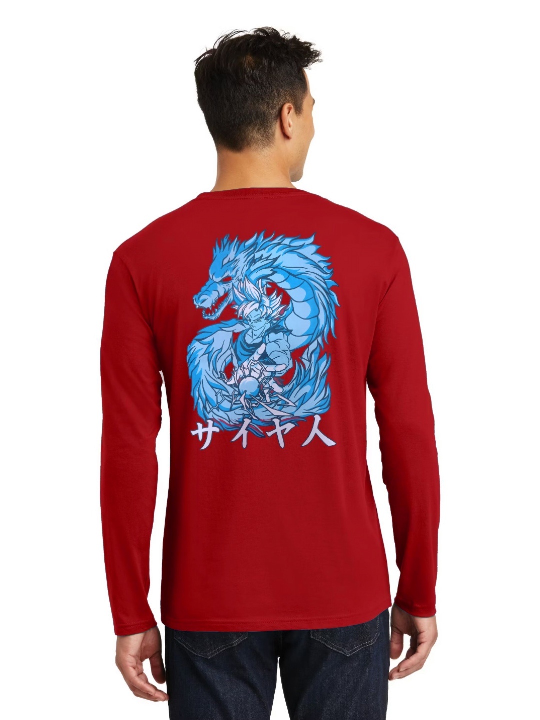 

SONIBROS Men Printed Hooded Raw Edge T-shirt, Red
