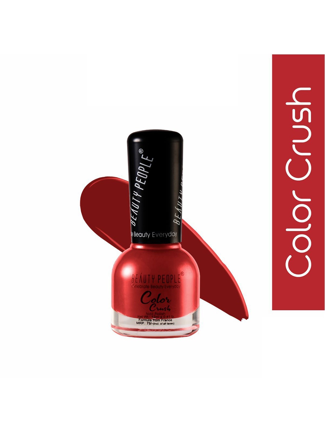 

Beauty People Color Crush Long Lasting Nail Polish 12ml - Oh My God Red BP20