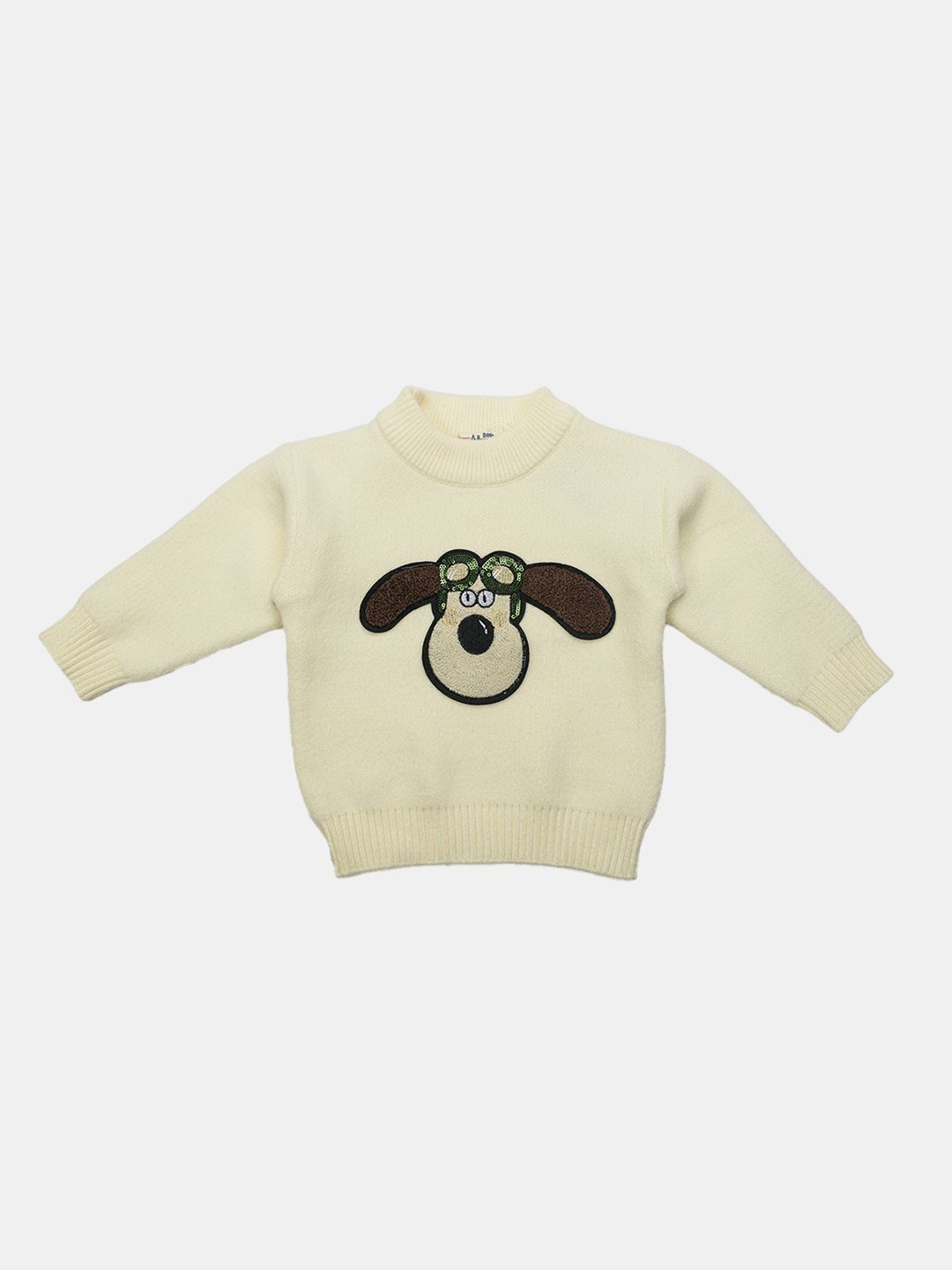 

Albion By CnM Girls Woollen Pullover, Yellow