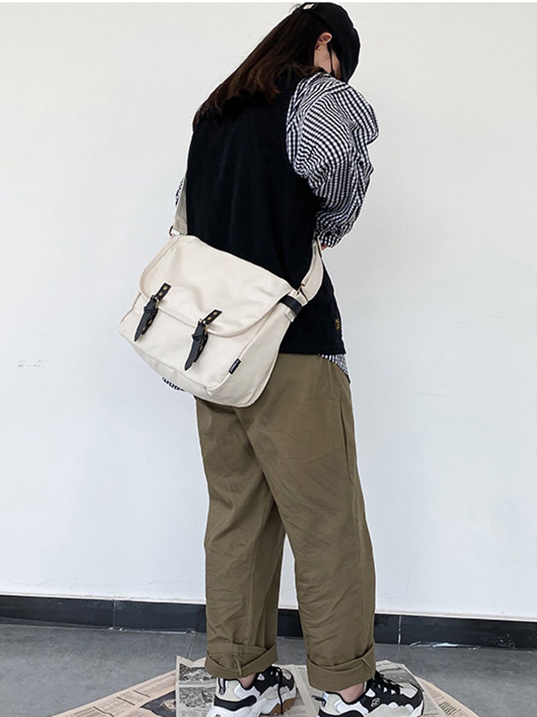 

StyleCast White Crossbody Stylish Backpack