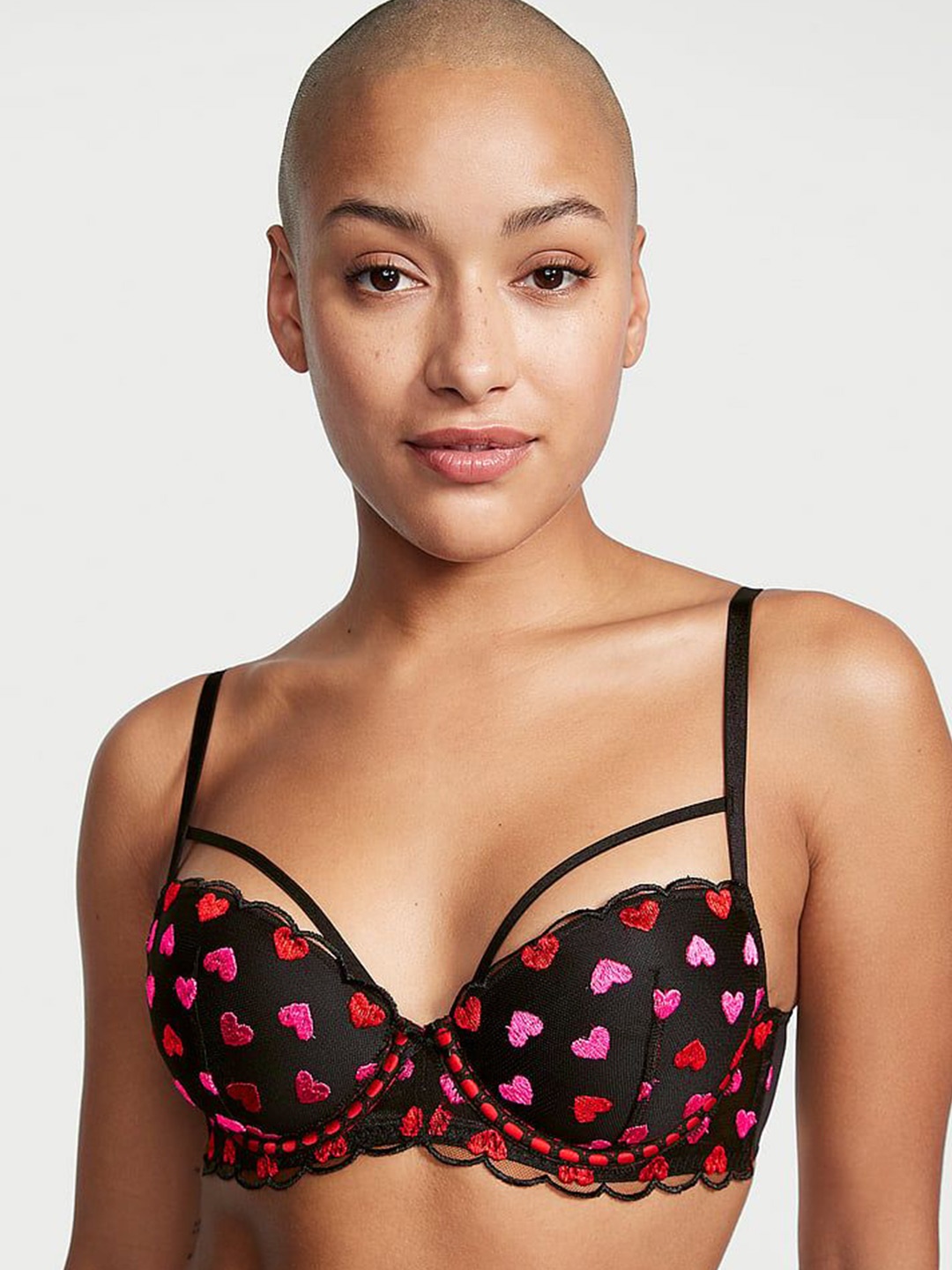 

Victoria's Secret Bra Medium Coverage Underwired Lightly Padded, Black