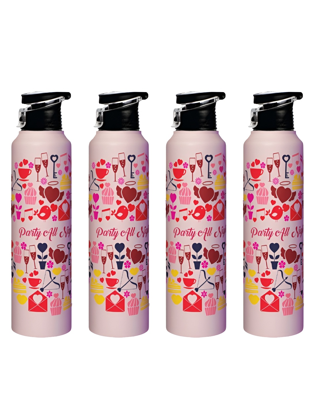

Speedex Multicoloured Single Stainless Steel Solid Water Bottle, Multi