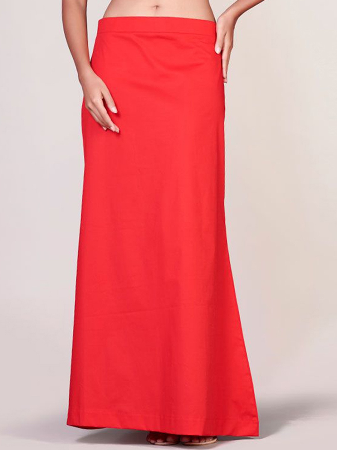 

I AM BY DOLLY JAIN Pure Cotton Saree Shapewear, Red