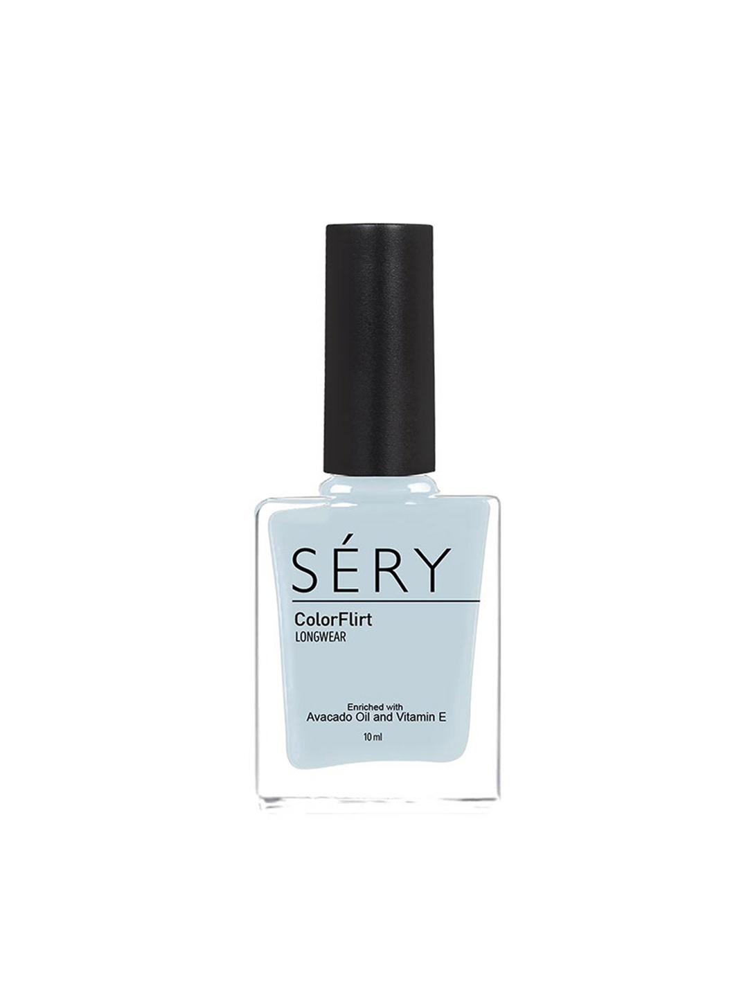 

SERY Colorflirt Longwear Glossy Nail Enamel with Avacado Oil & Vitamin E 10ml - Bobby Blue