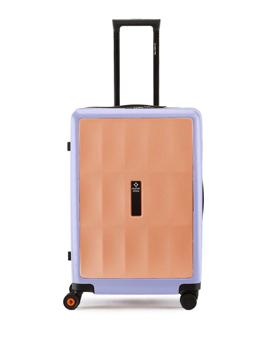 

Nasher Miles Zanzibar Polycarbonate Medium Peach Lavender Trolley Bag - 24 Inch (65 cm)