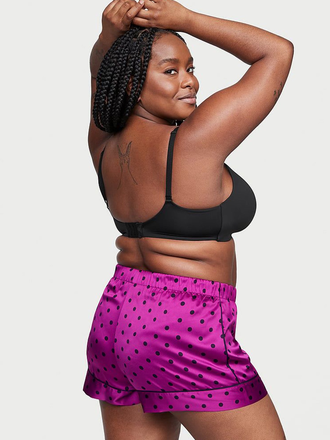 

Victoria's Secret Women Printed Lounge Shorts, Magenta